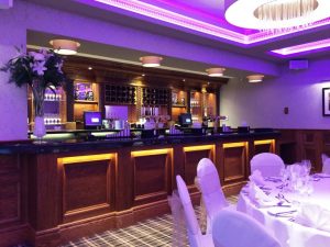 hotel bar area refurb