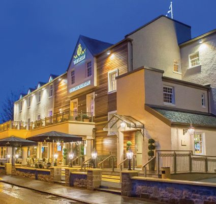 Busby Hotel just outside Glasgow