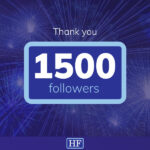 1500 followers on Linkedin