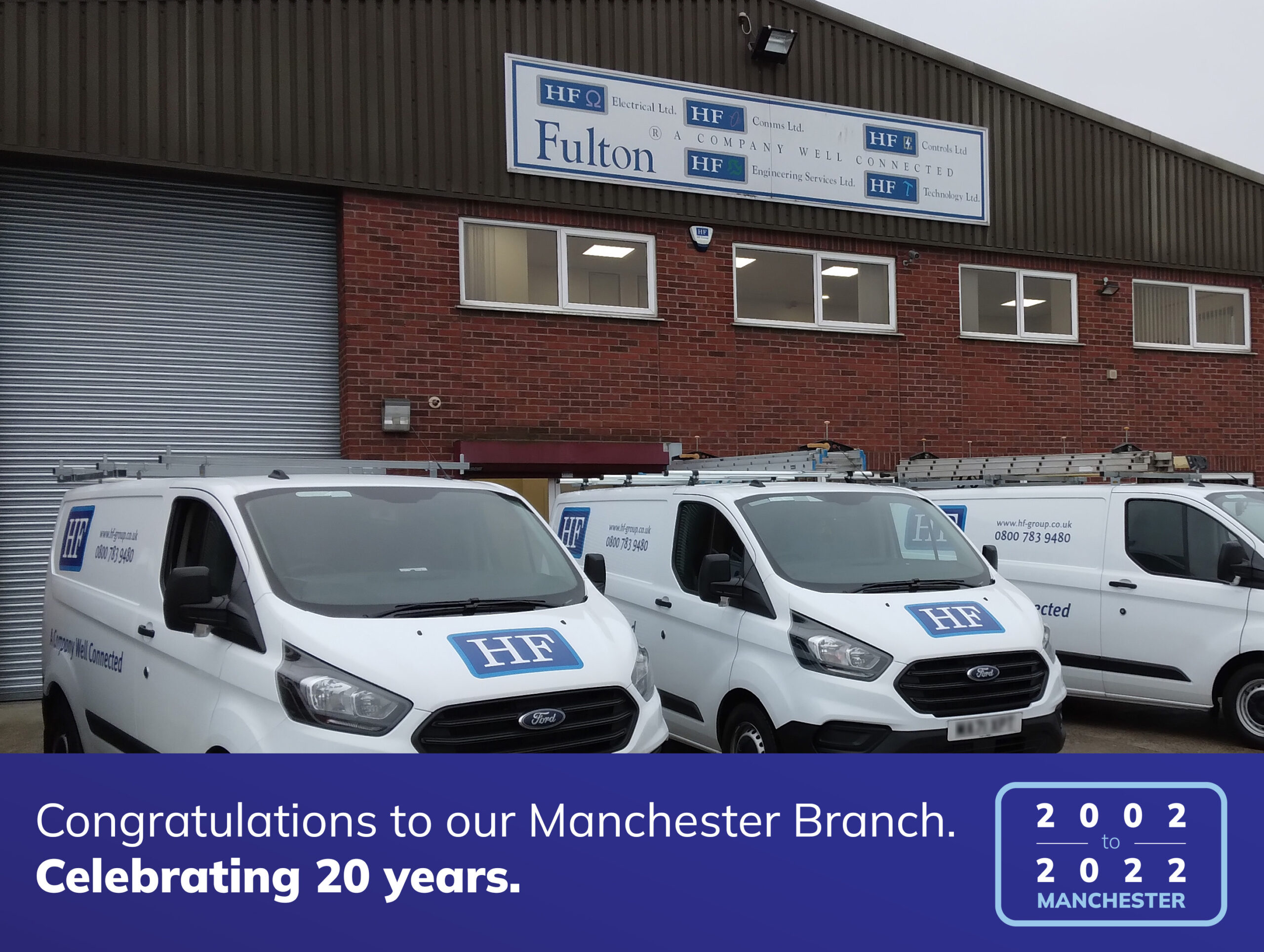 manchester branch of HF celebrates 220